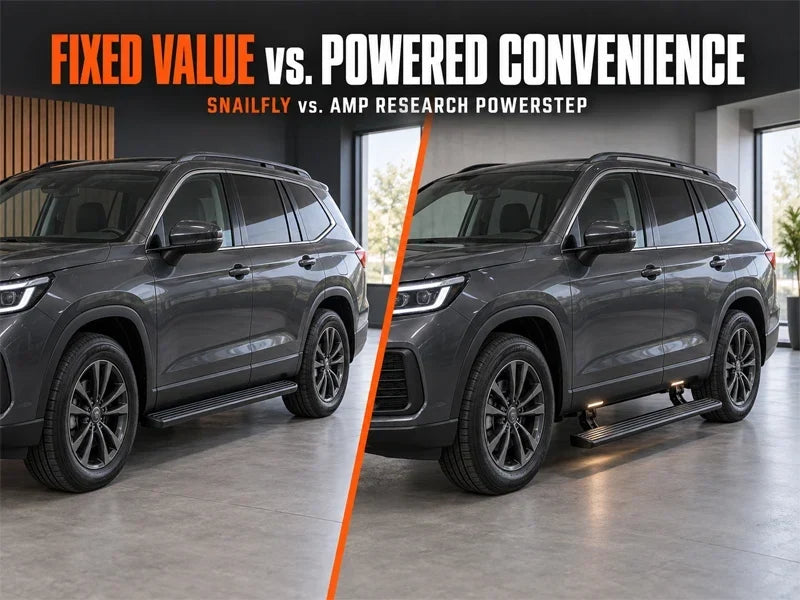 Snailfly vs. AMP Research PowerStep: Features, Price, and Value Comparison