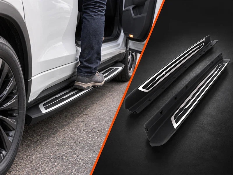 Upgrading Your SUV: Snailfly Side Steps vs. Factory Options