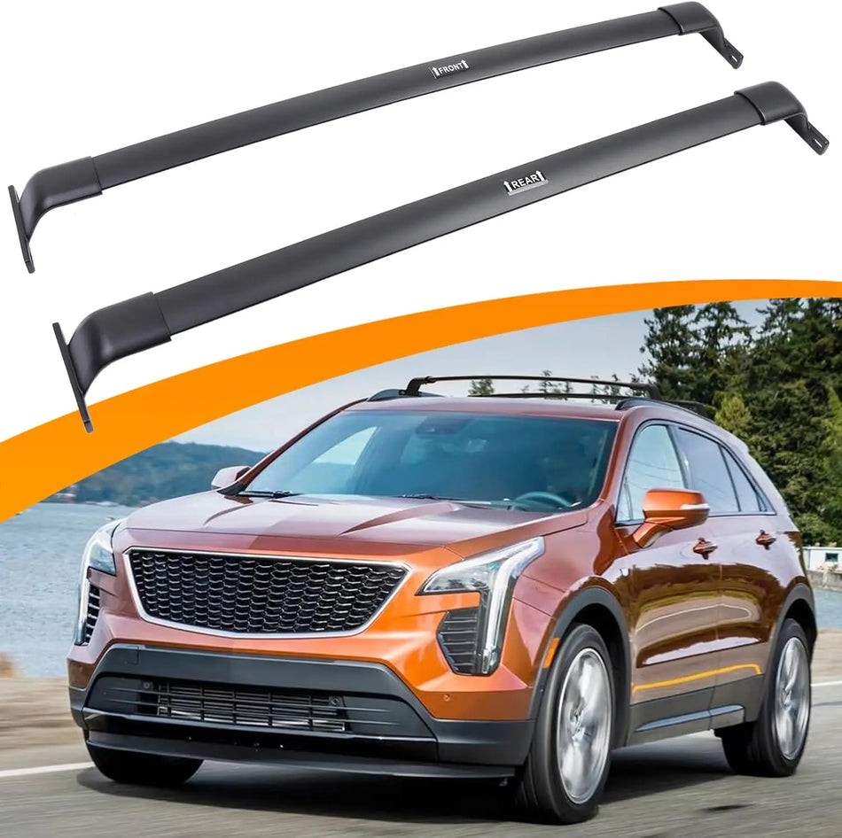 SNAILFLY 300 lbs Roof Rack Cross Bars Fit for 2019-2025 Cadillac XT4 with Flush Side Rails