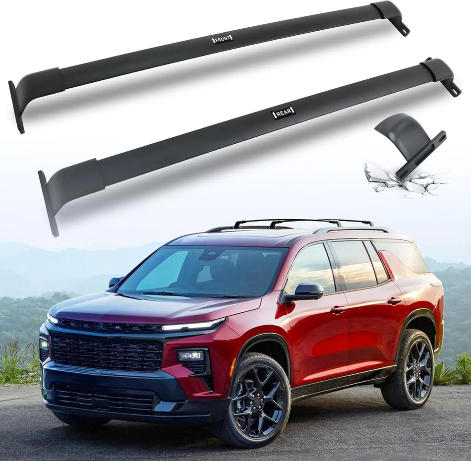 SNAILFLY 260 lbs Roof Rack Cross Bars Fit for 2022-2026 Chevrolet Traverse with Factory Side Rails
