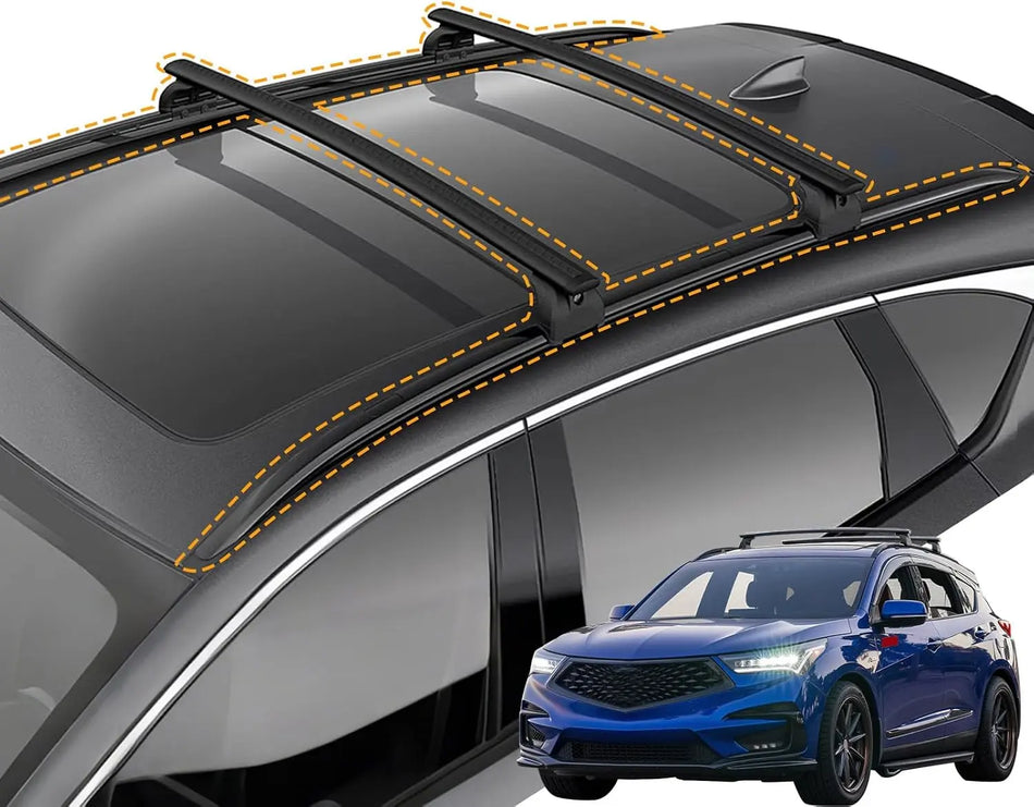 SNAILFLY 4PCS Lockable Roof Rack Rails Cross Bars Fit for 2019–2026 Acura RDX