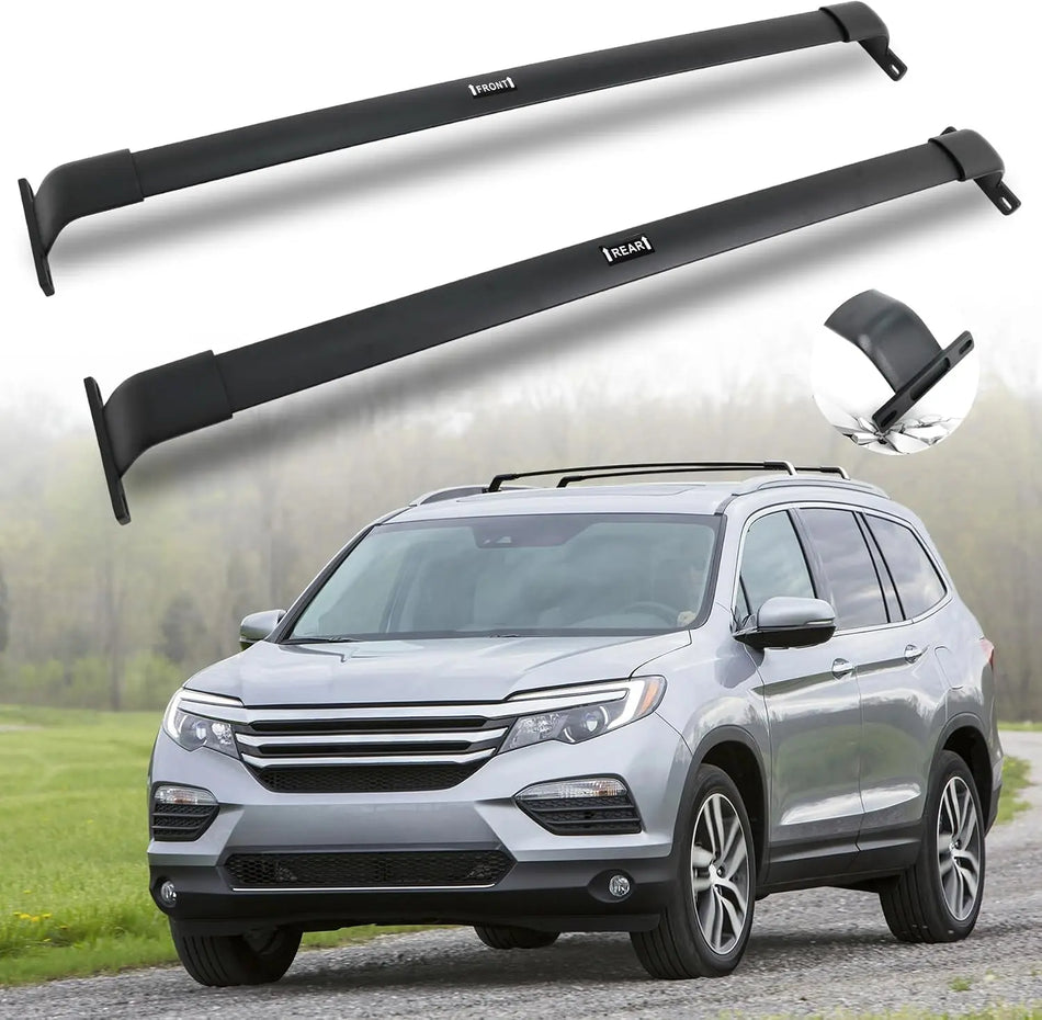 SNAILFLY 300 lbs Roof Rack Cross Bars Fit for 2016-2022 Honda Pilot with Side Rails
