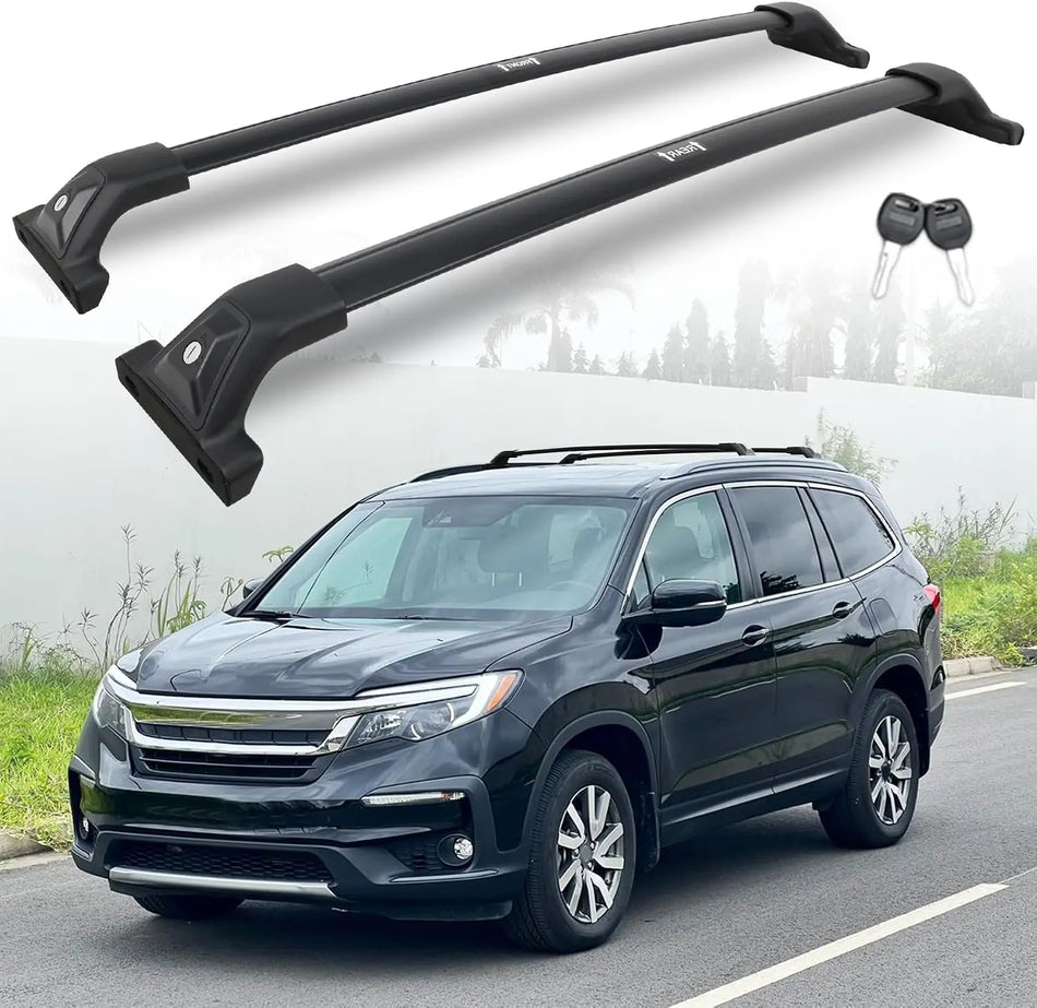 SNAILFLY 330 lbs Roof Rack Cross Bars Fit for 2016-2022 Honda Pilot with Flush Side Rails