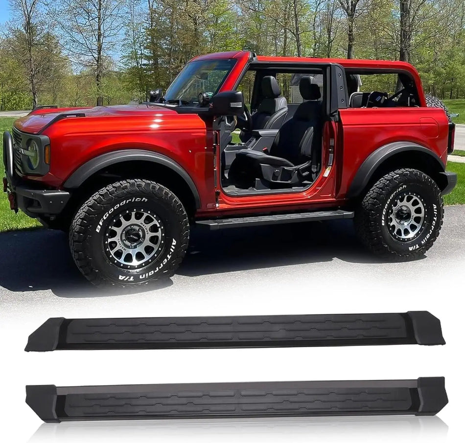 SNAILFLY OE-Style Running Boards Side Steps Fit for 2021-2026 Ford Bronco 2-Door