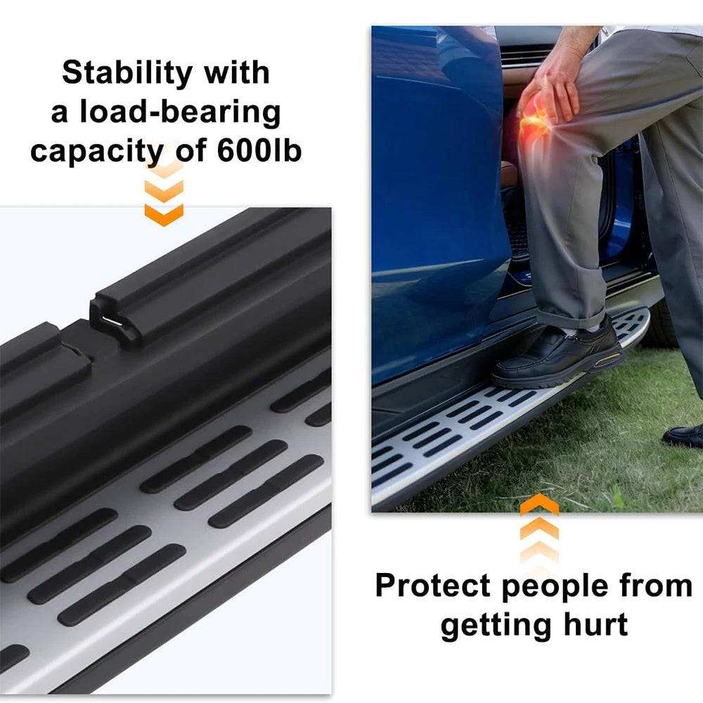 SNAILFLY 600 lbs OE-style Running Boards Side Steps fit for Mercedes-Benz GLE Coupe