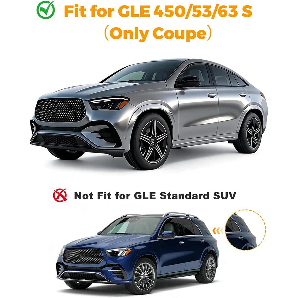 SNAILFLY 600 lbs OE-style Running Boards Side Steps fit for Mercedes-Benz GLE Coupe