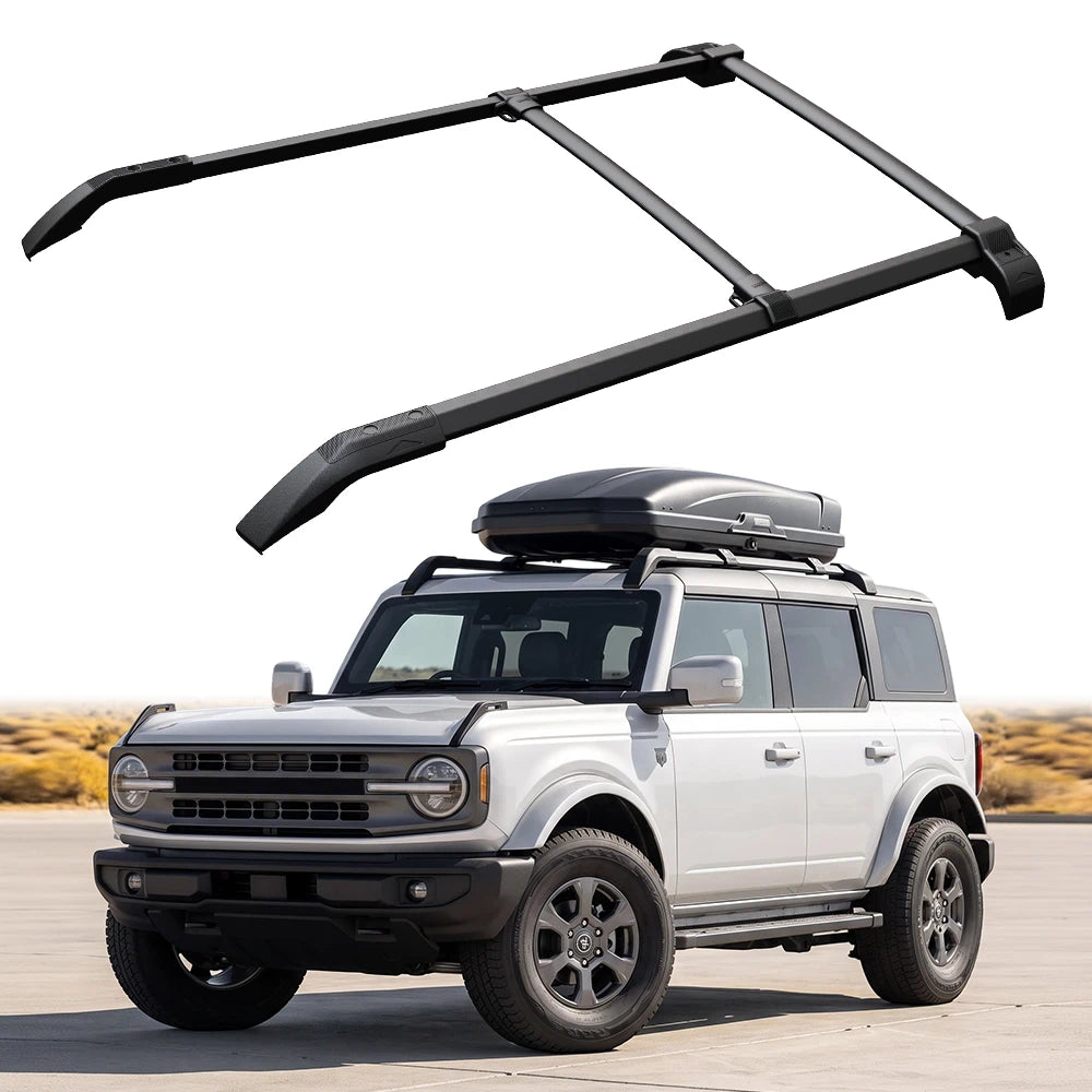 SNAILFLY 350 lbs Roof Rack Cross Bars fit for Ford Bronco Hard Top