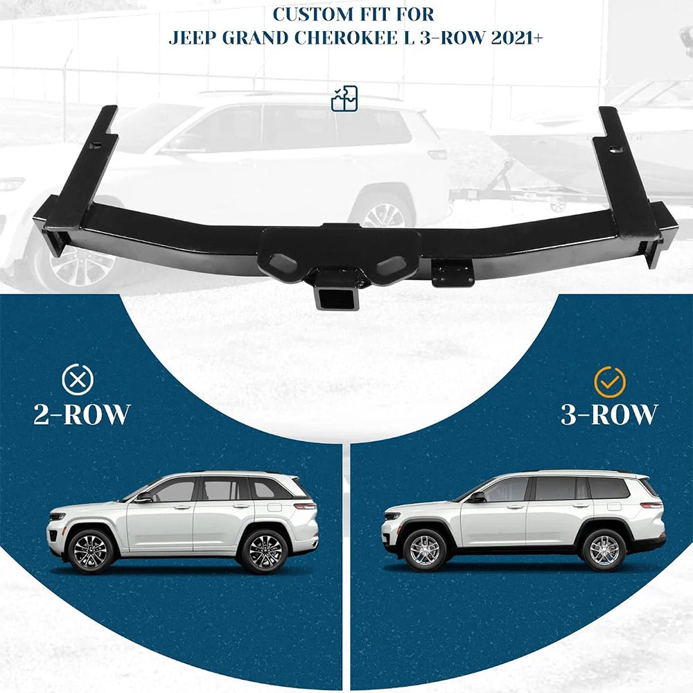 SNAILFLY 7500 lbs Trailer Hitches Receiver fit for Jeep Grand Cherokee L