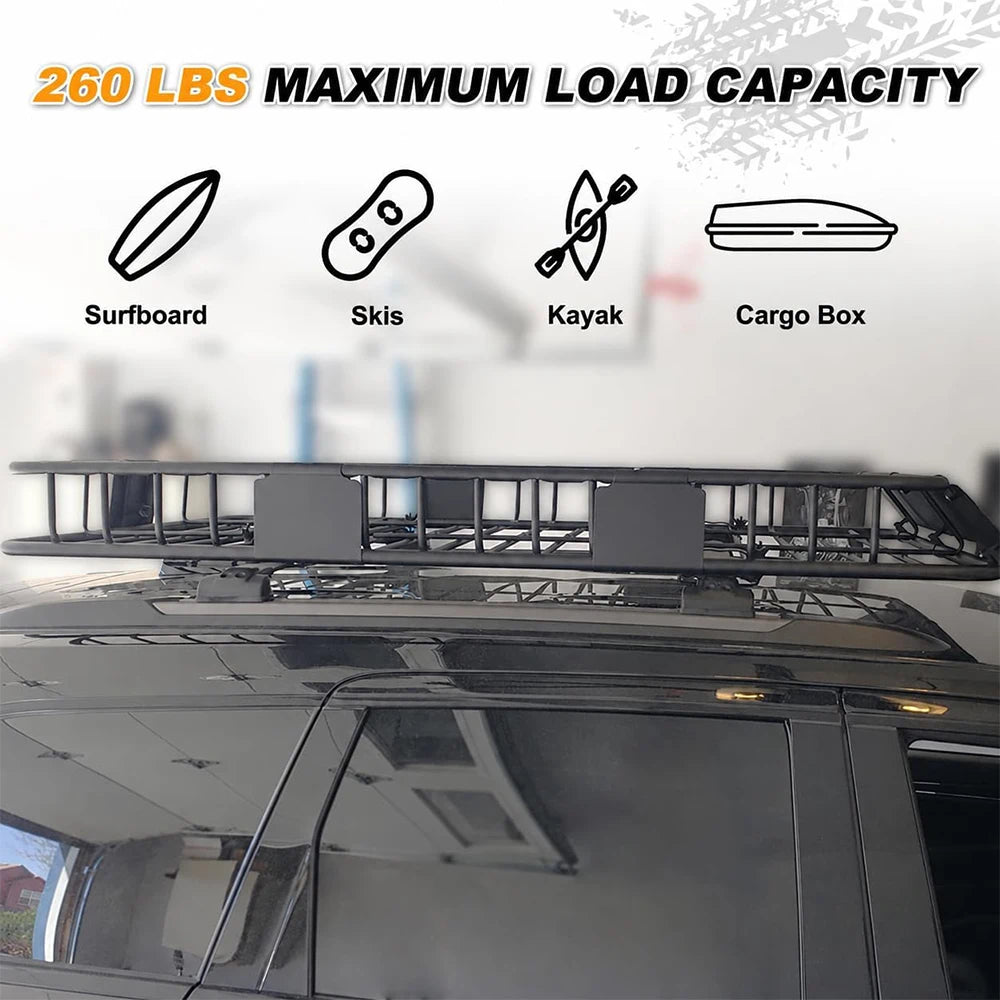 SNAILFLY Roof Rack Crossbars fit for Jeep Grand Cherokee WK2 with Factory Grooved Side Rails - 7