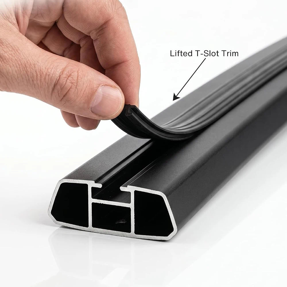SNAILFLY 220 lbs T-Slot Roof Rack Cross Bars fit for Toyota RAV4 with Flush Side Rails