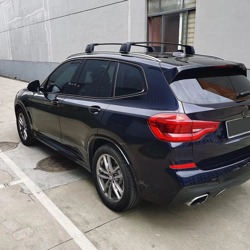 SNAILFLY 165 lbs Roof Rack Cross Bars fit for 2018-2024 BMW X3 G01 with Flush Side Rails
