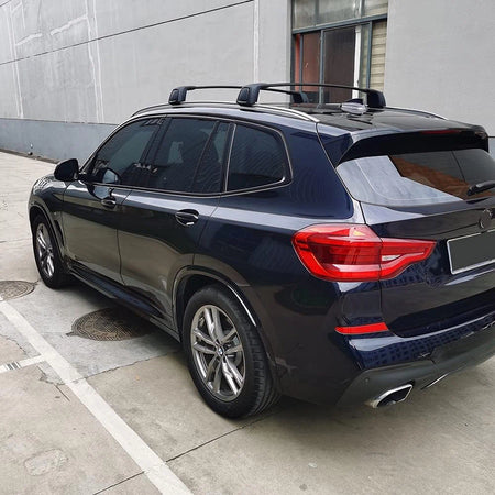 SNAILFLY 165 lbs Roof Rack Cross Bars fit for 2018-2024 BMW X3 G01 with Flush Side Rails