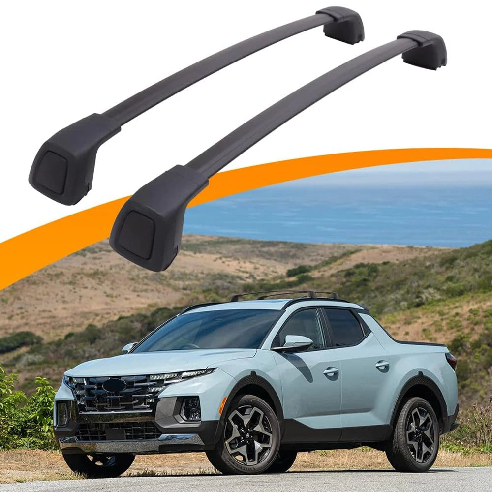SNAILFLY 165 lbs Roof Rack Cross Bars fit for Hyundai Santa Cruz with Flush Side Rails