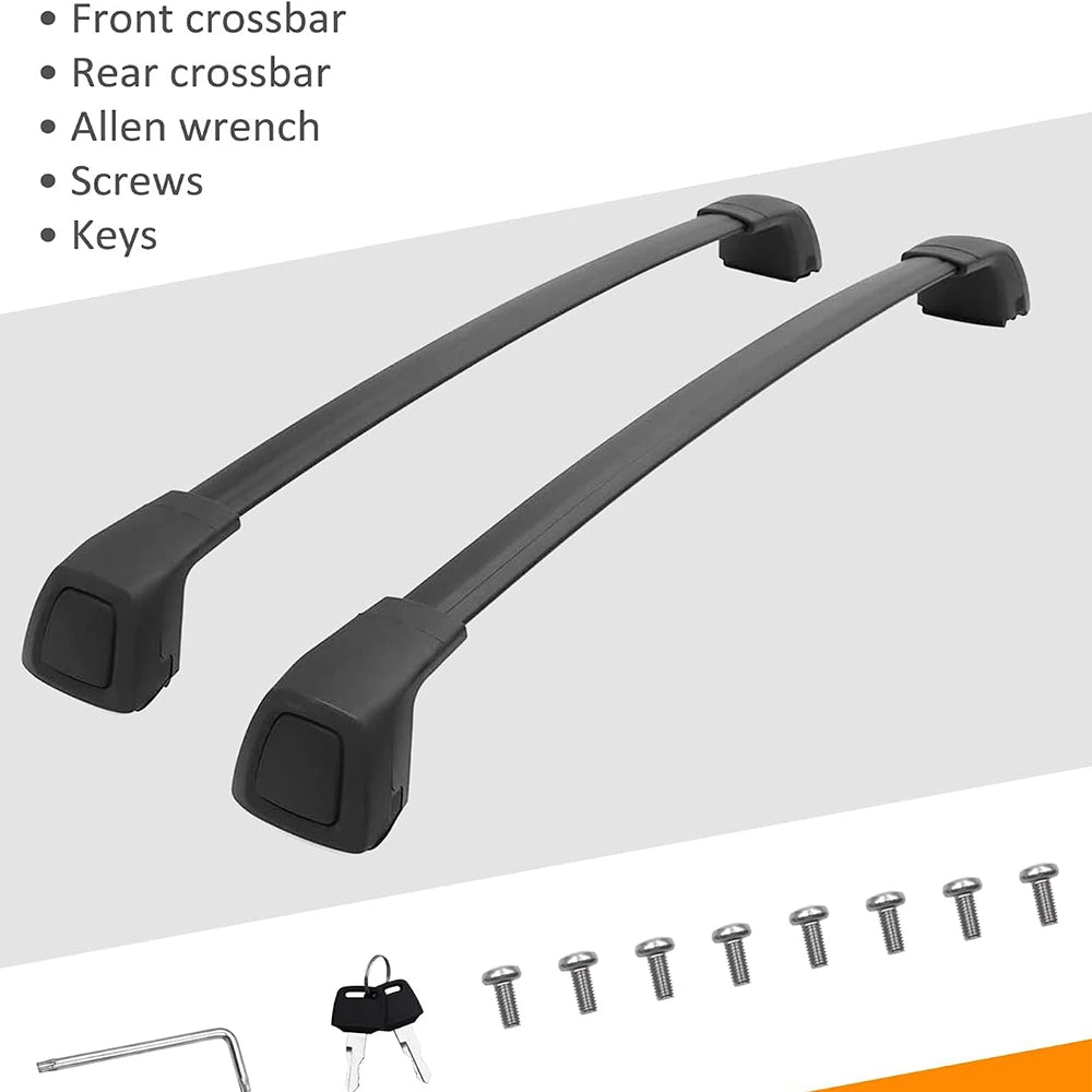 SNAILFLY 165 lbs Roof Rack Cross Bars fit for Mazda CX-50 with Flush Side Rails