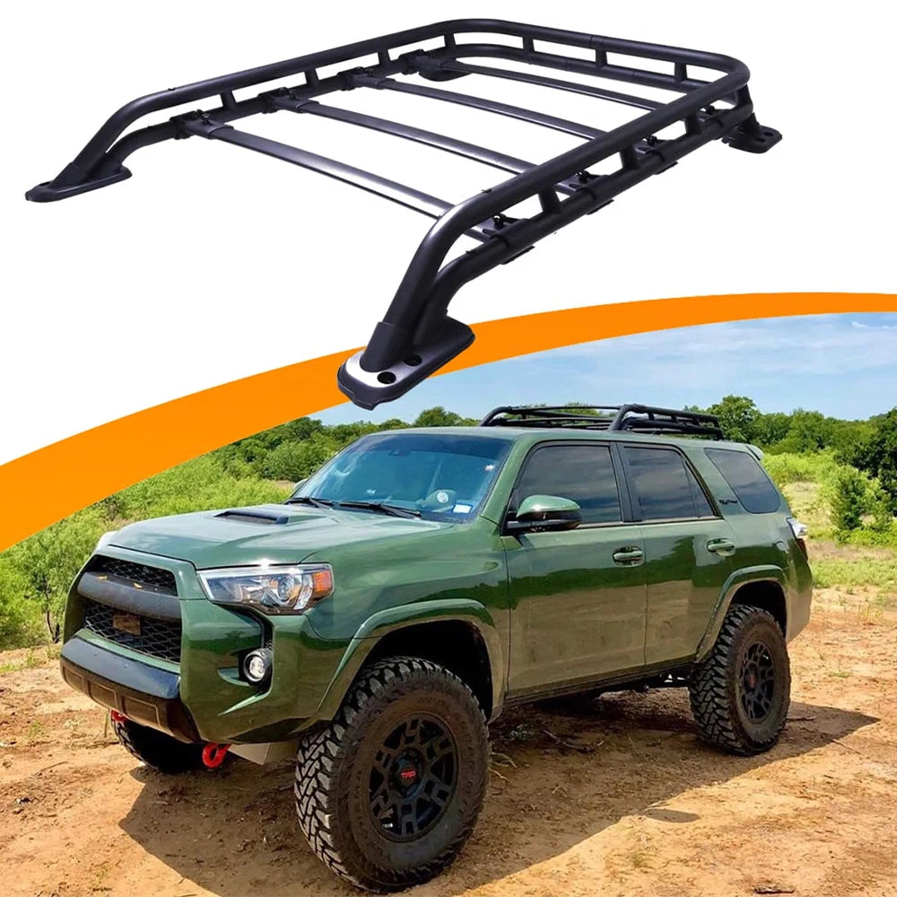 SNAILFLY 250 lbs Roof Rack Basket Fit for Toyota 4Runner