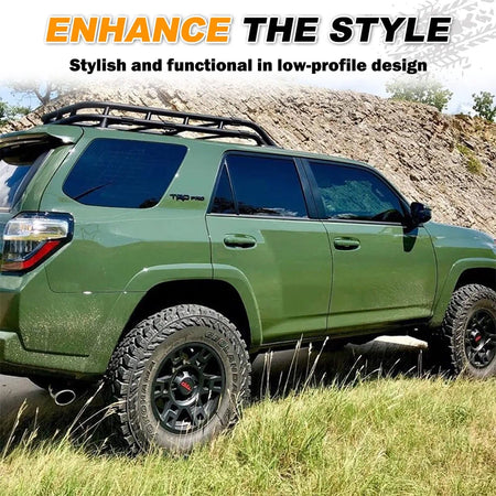 SNAILFLY 250 lbs Roof Rack Basket Fit for Toyota 4Runner