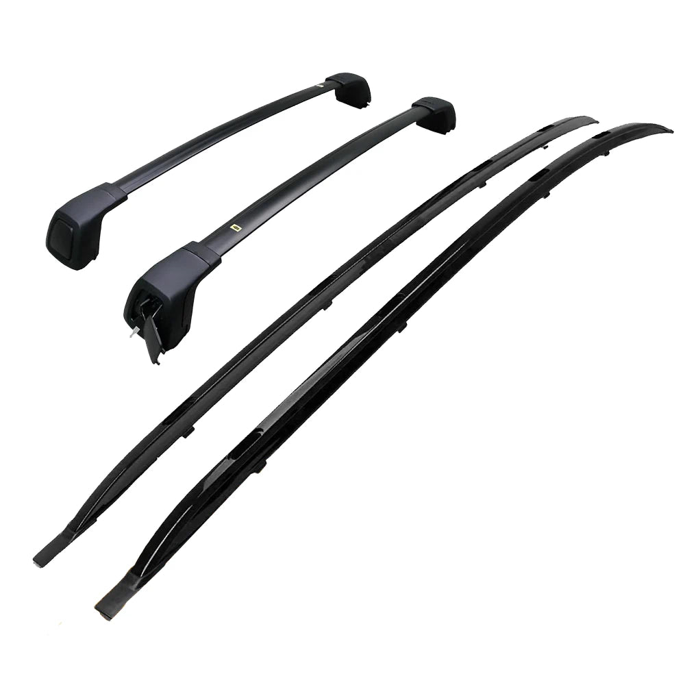 SNAILFLY 4PCS Roof Rack Cross Bars Side Rails fit for Honda Vezel HR-V without Side Rails