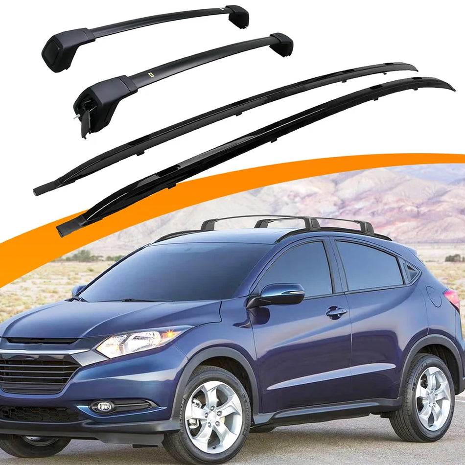SNAILFLY 4PCS Roof Rack Cross Bars Side Rails fit for Honda Vezel HR-V without Side Rails - 1