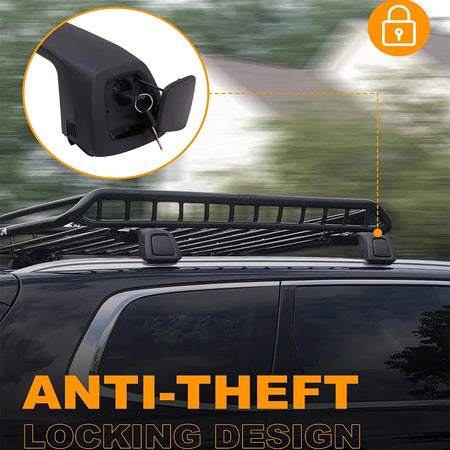 SNAILFLY 4PCS Roof Rack Cross Bars Side Rails fit for Honda Vezel HR-V without Side Rails - 5