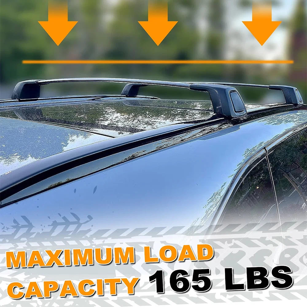 SNAILFLY 4PCS Roof Rack Cross Bars Side Rails fit for Honda Vezel HR-V without Side Rails - 6
