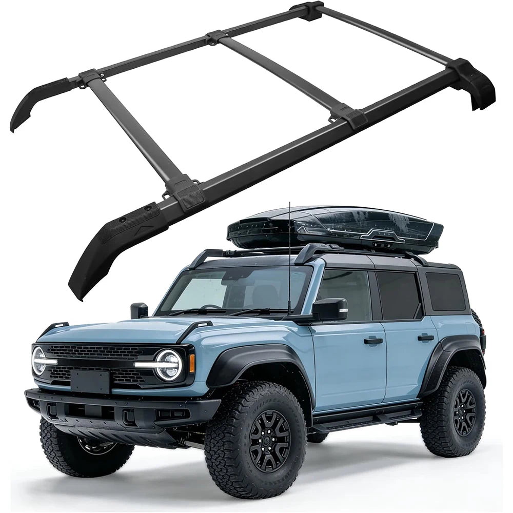 SNAILFLY Roof Rack Cross Bars fit for Ford Bronco 2 & 4-Door Hard Top
