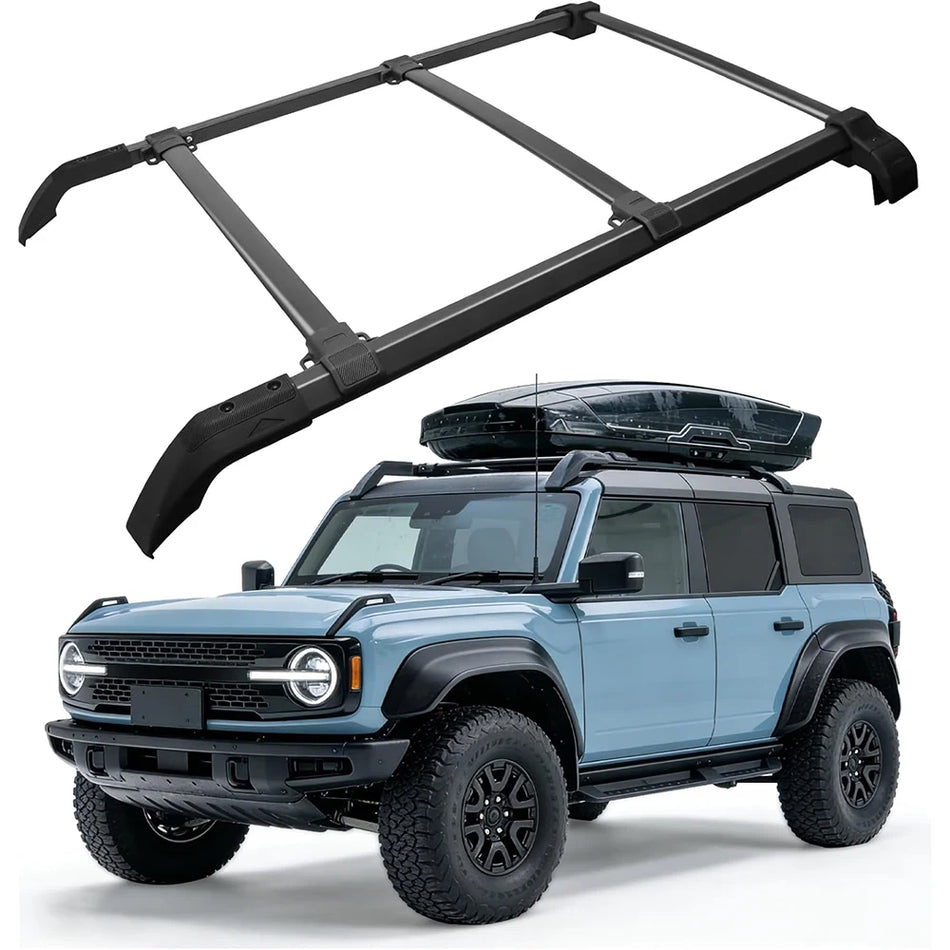 SNAILFLY Roof Rack Cross Bars fit for Ford Bronco 2 & 4-Door Hard Top