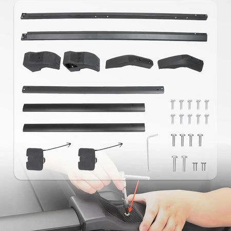 SNAILFLY Roof Rack Cross Bars fit for Ford Bronco 2 & 4-Door Hard Top