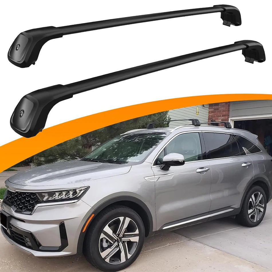 SNAILFLY 260 lbs Roof Rack Cross Bars fit for 2021-2026 KIA Sorento & Sorento Hybrid with Flush Side Rails