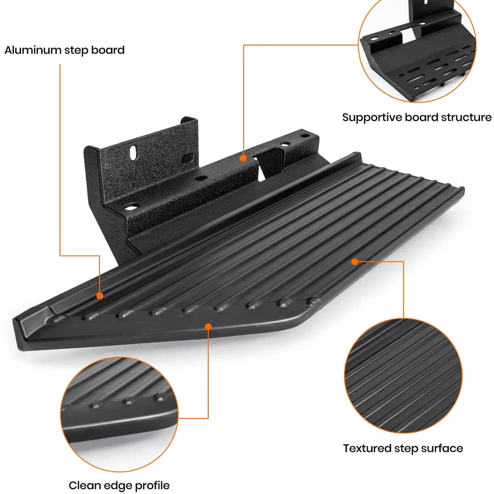 SNAILFLY Running Boards Side Steps Fit for 2018-2023 Ford Transit 150 250 350