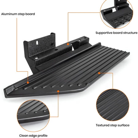 SNAILFLY Running Boards Side Steps Fit for 2018-2023 Ford Transit 150 250 350