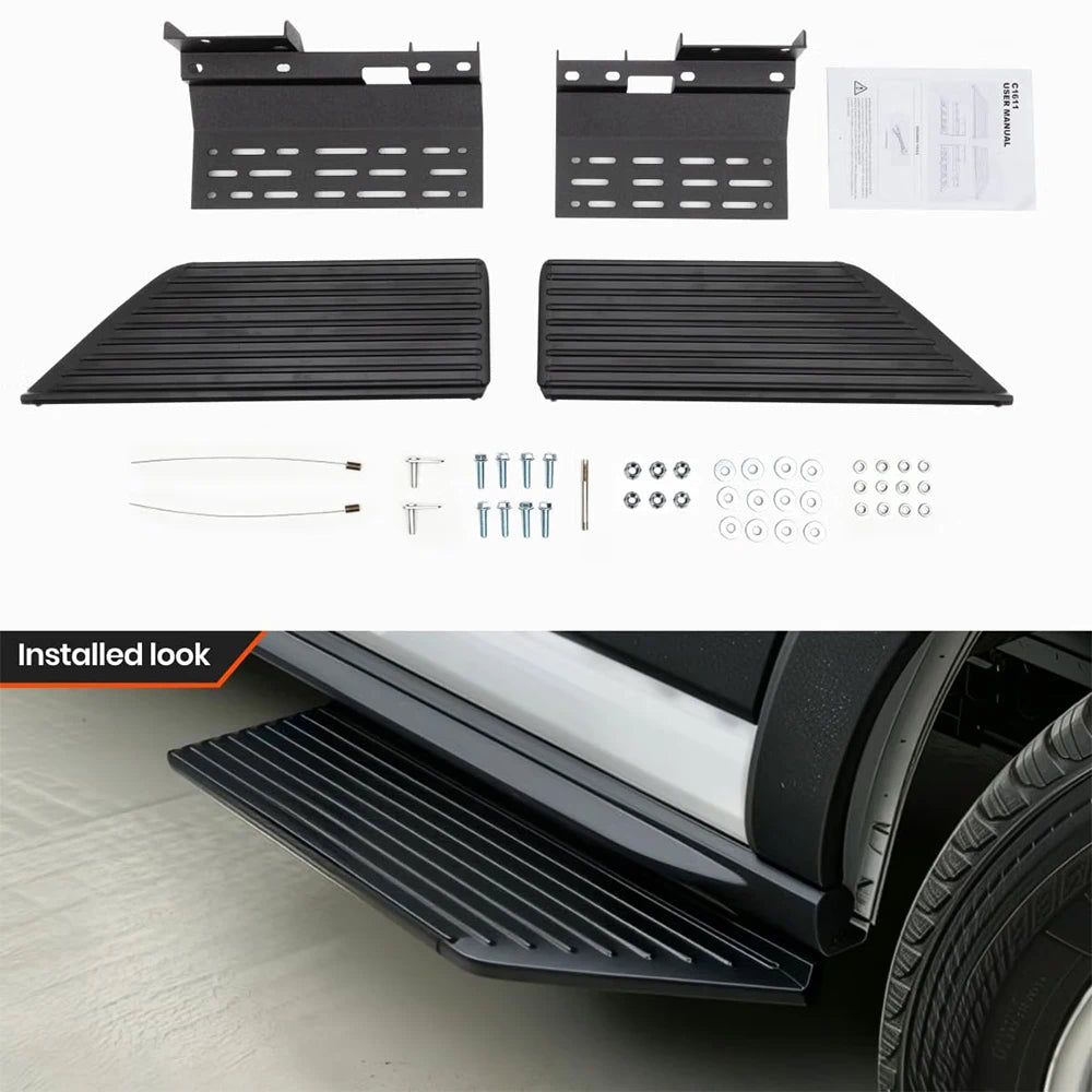 SNAILFLY Running Boards Side Steps Fit for 2018-2023 Ford Transit 150 250 350