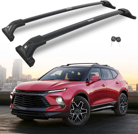 SNAILFLY 330 lbs Roof Rack Cross Bars Fit for Chevrolet Blazer with Flush Side Rails