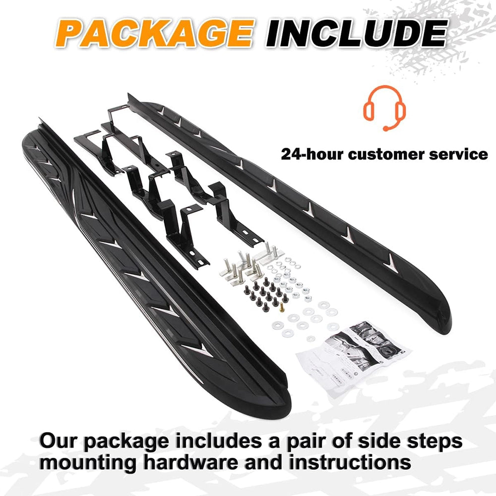 SNAILFLY 300 lbs Running Boards Side Steps fit for 2016-2022 Lexus RX