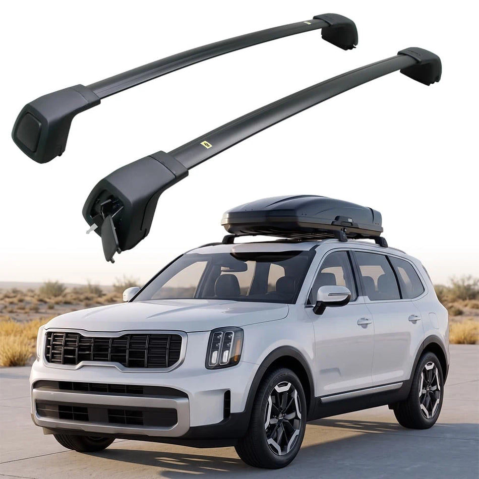Snailfly 165 LBS Aluminum Roof Rack Cross Bars for 2019 Kia Telluride -1
