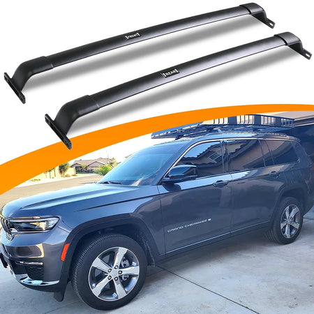 SNAILFLY 300 lbs Roof Rack Cross Bars fit for Jeep Grand Cherokee WL/L with Factory Roof Rails