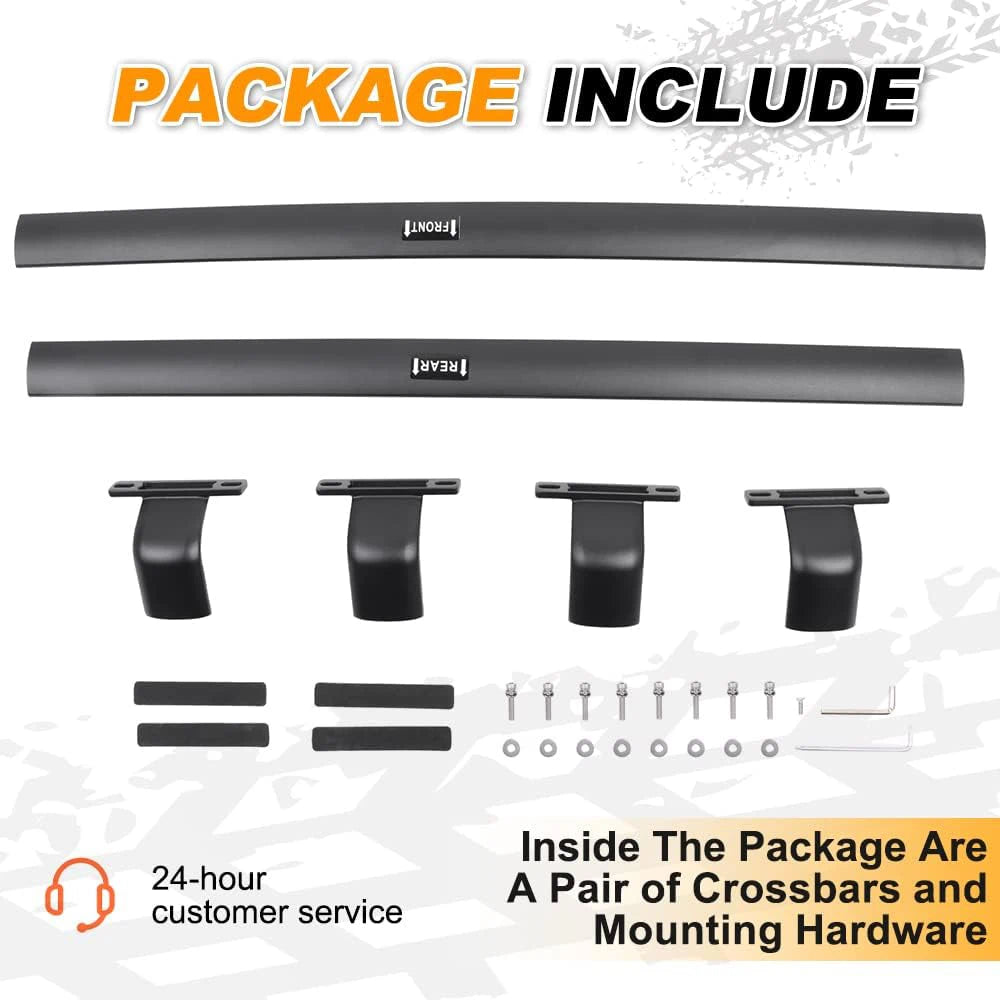 SNAILFLY 300 lbs Roof Rack Cross Bars fit for Jeep Grand Cherokee WL/L with Factory Roof Rails