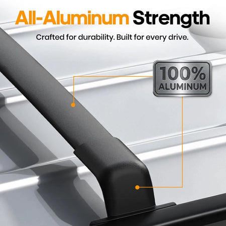 SNAILFLY 300 lbs Roof Rack Cross Bars fit for Jeep Grand Cherokee WL/L with Factory Roof Rails