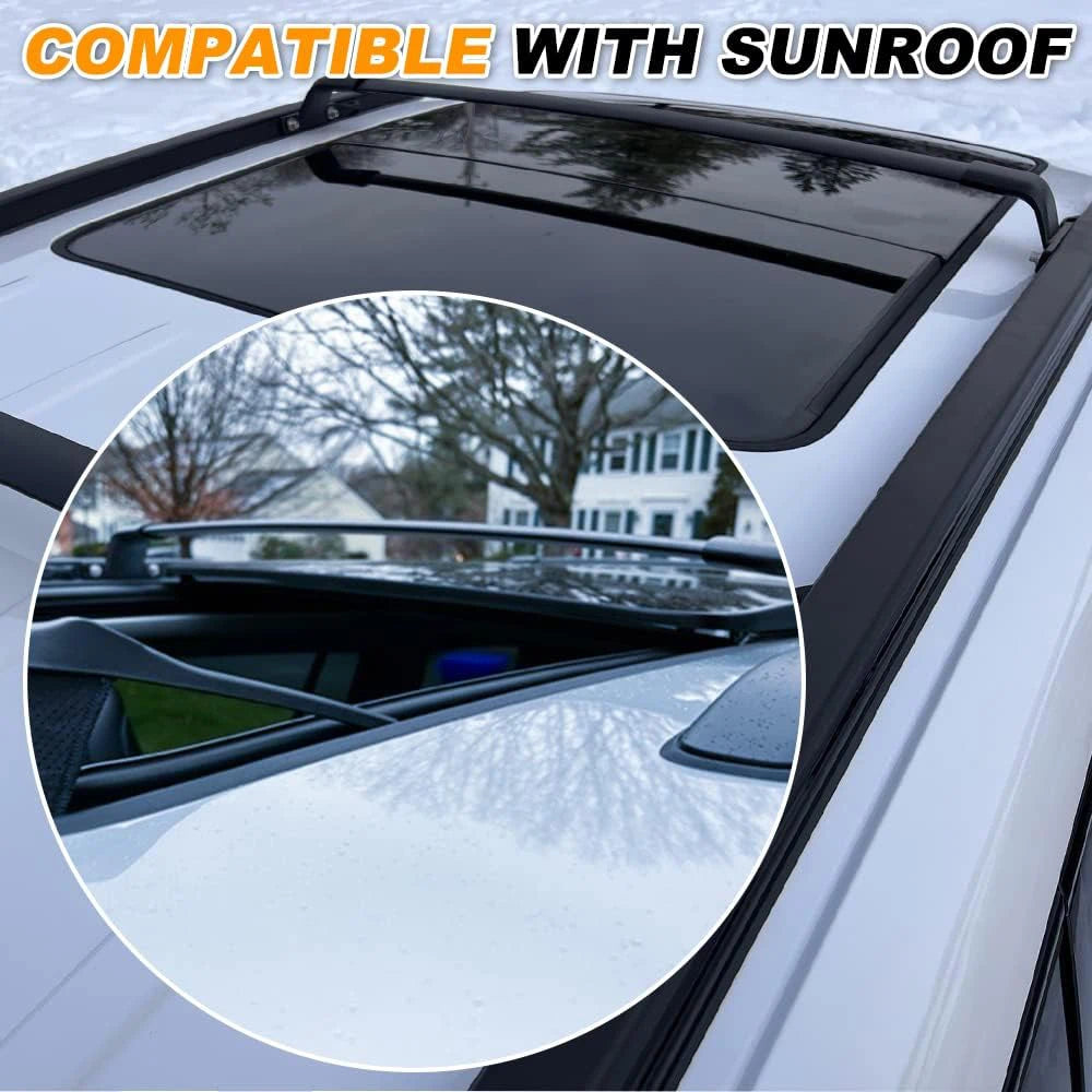 SNAILFLY 300 lbs Roof Rack Cross Bars fit for Jeep Grand Cherokee WL/L with Factory Roof Rails