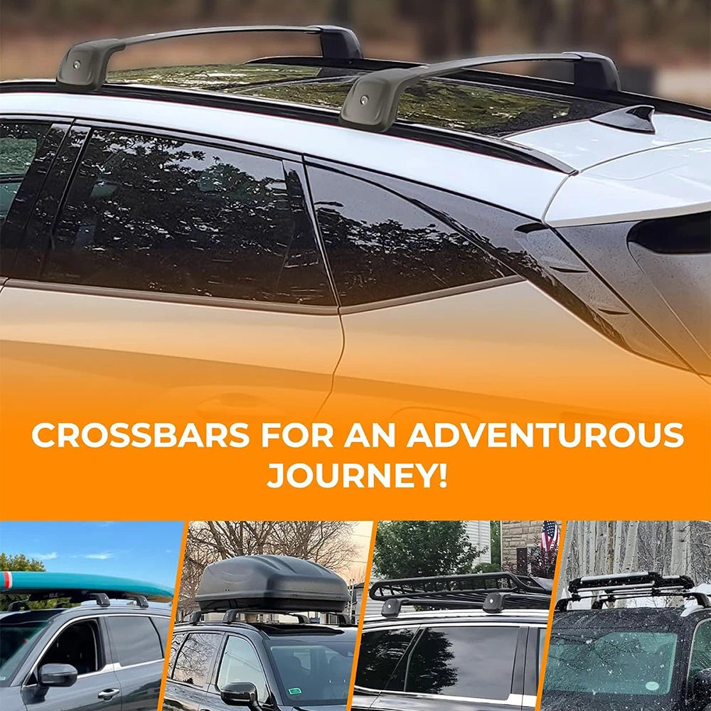 SNAILFLY 330 lbs Roof Rack Cross Bars fit for 2022-2025 Hyundai Tucson with Flush Side Rails