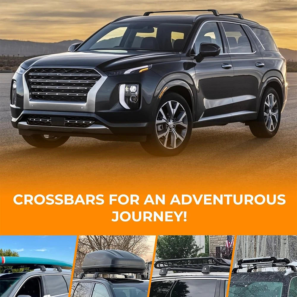 SNAILFLY 330 lbs Roof Rack Cross Bars fit for Kia Telluride with Flush Side Rails
