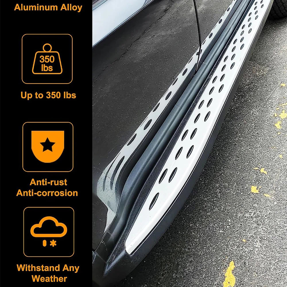 SNAILFLY 350 lbs Running Boards Side Steps fit for 2011-2021 Jeep Grand Cherokee