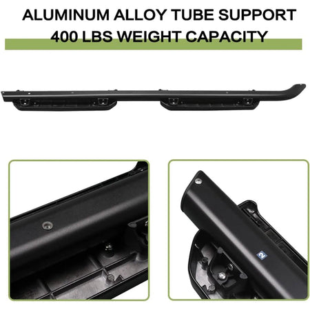 SNAILFLY 400 lbs Running Boards Side Steps fit for Land Rover Defender 4-Door