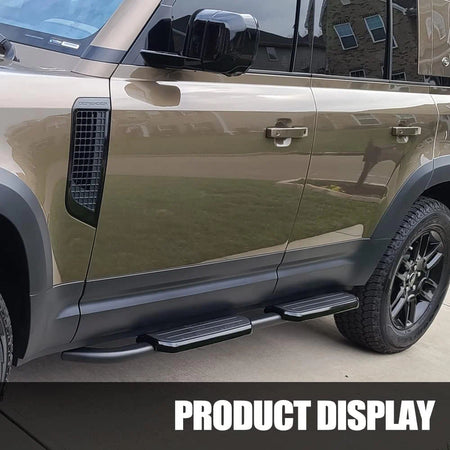 SNAILFLY 400 lbs Running Boards Side Steps fit for Land Rover Defender 4-Door