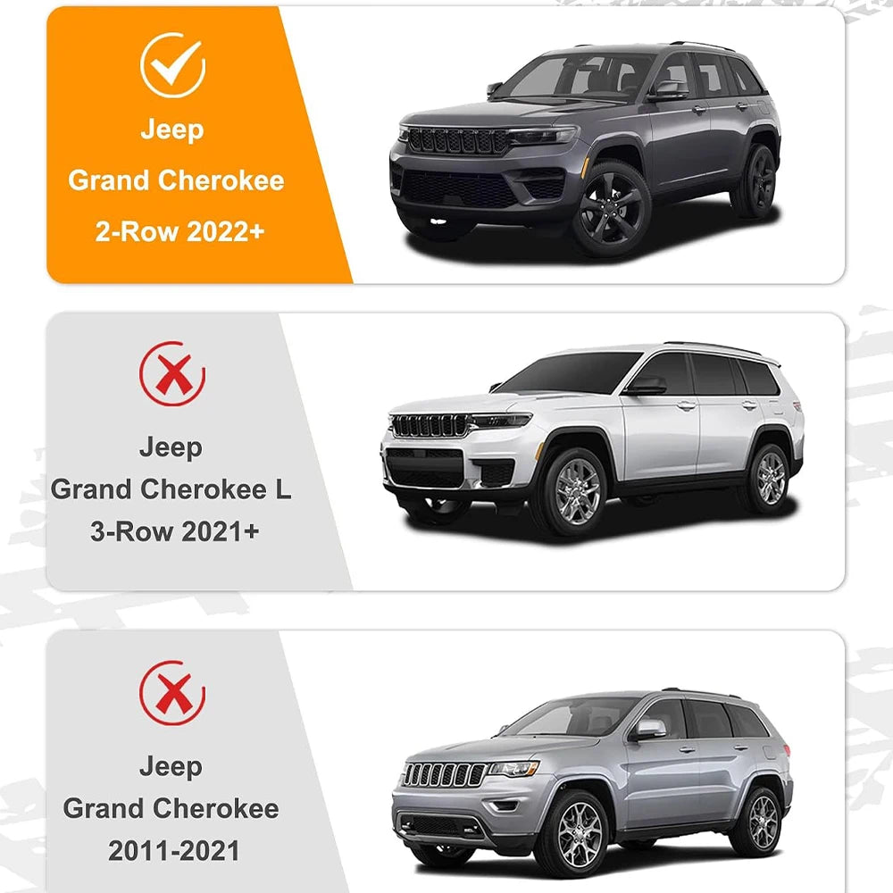 SNAILFLY 500 lbs Running Boards Side Steps fit for Jeep Grand Cherokee 2-Row