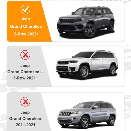 SNAILFLY 500 lbs Running Boards Side Steps fit for Jeep Grand Cherokee 2-Row