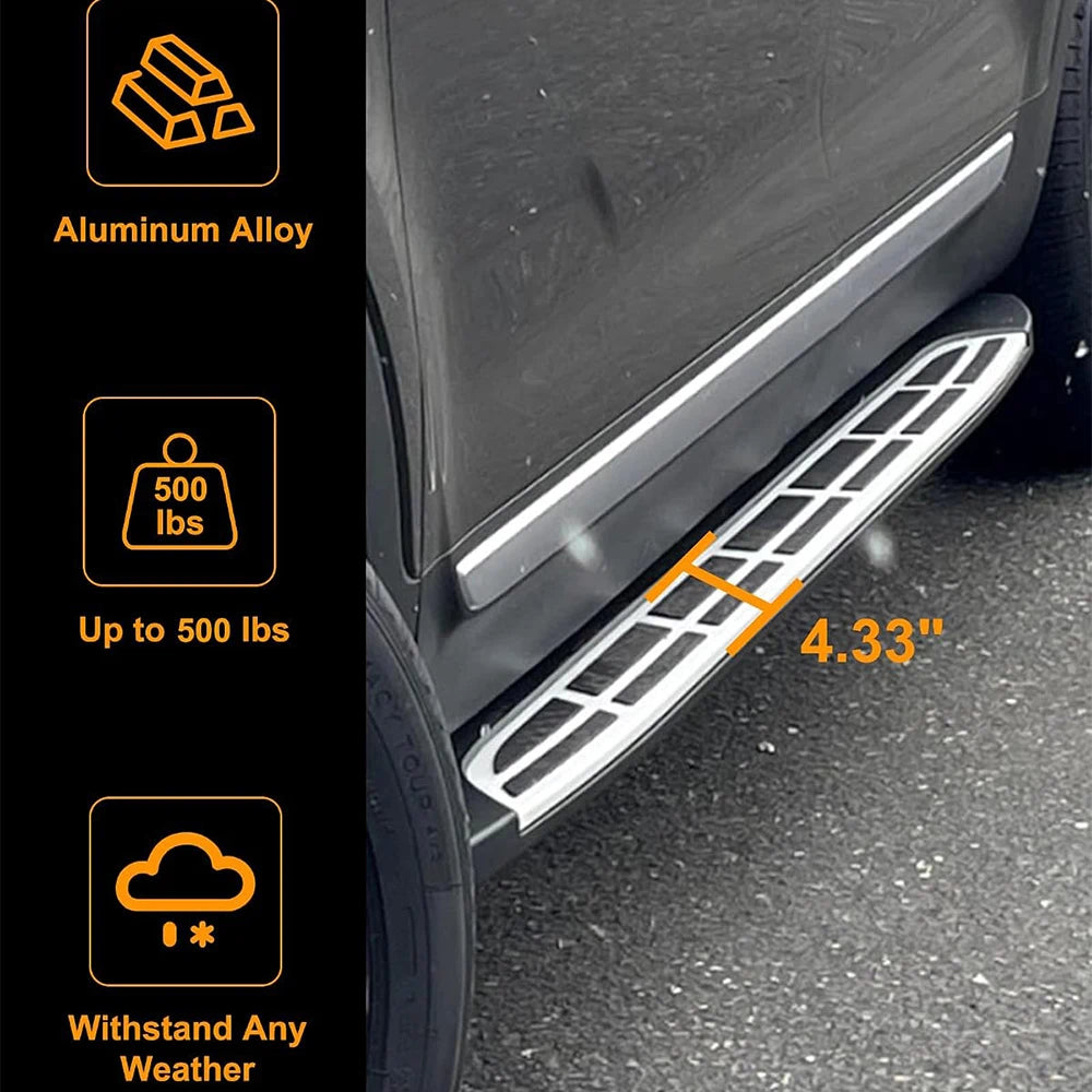 SNAILFLY 500 lbs Running Boards Side Steps fit for 2019-2025 Kia Telluride