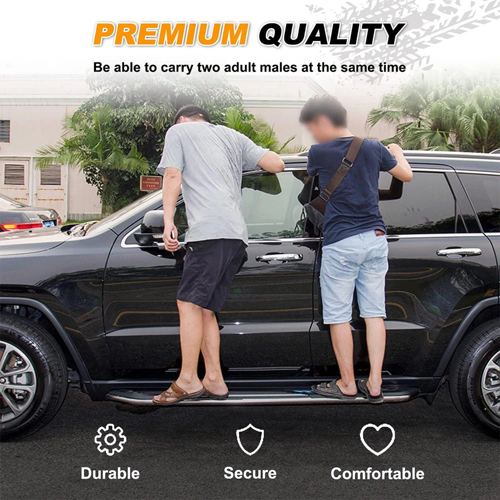 SNAILFLY 350 lbs Running Boards Side Steps fit for 2011-2021 Jeep Grand Cherokee