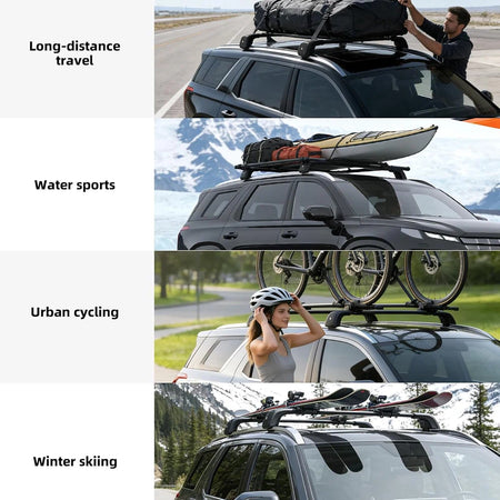 SNAILFLY 330 lbs Lockable Roof Rack Crossbars fit for 2019-2025 Hyundai Palisade with Flush Side Rails