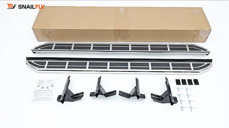 Snailfly Running Boards HLD02000LH00TB00 what is in the box video picture