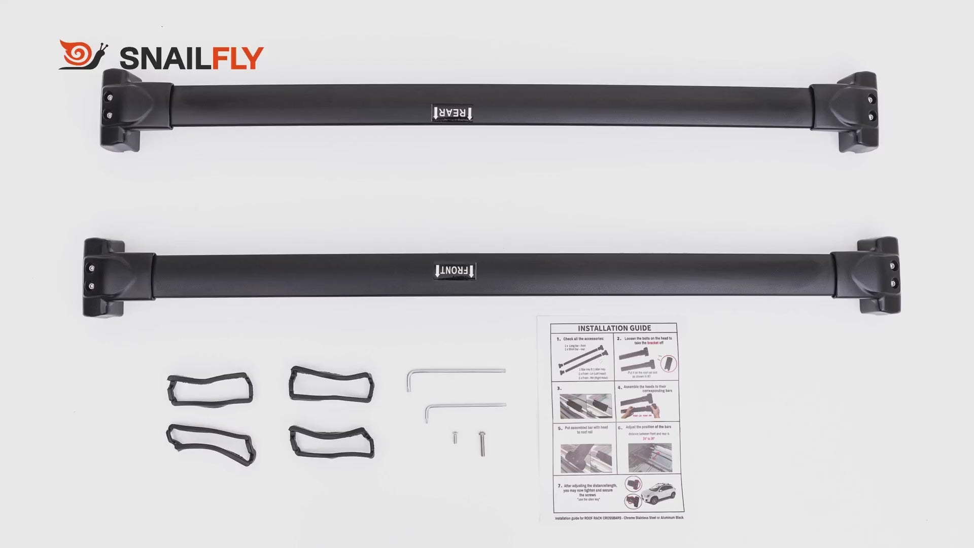 Snailfly crossbars DQN01100HLHJHG00 Assembly Guide